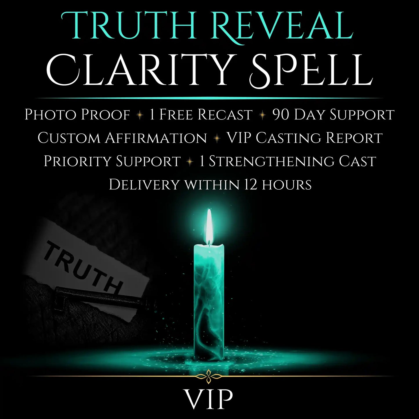 Truth Reveal Clarity Spell