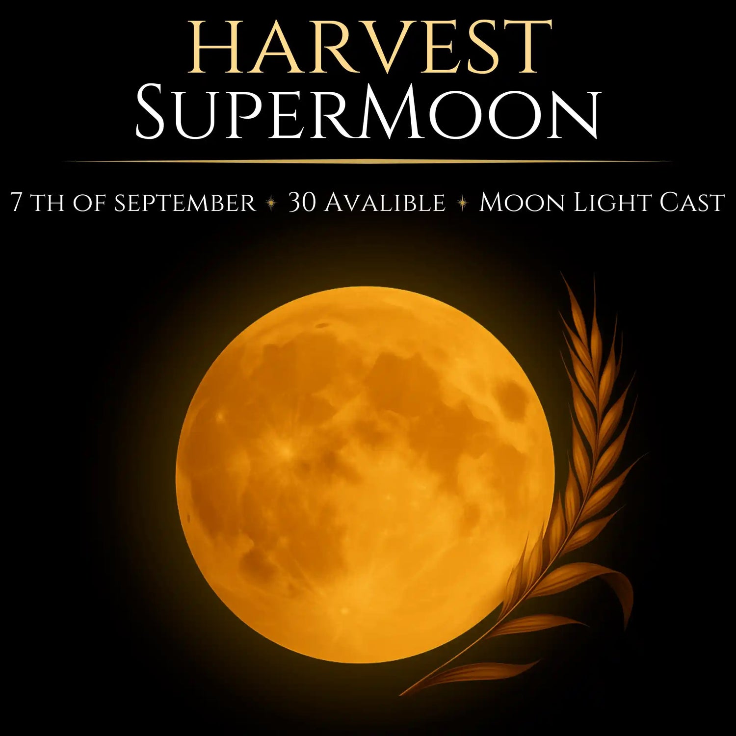 Harvest SuperMoon