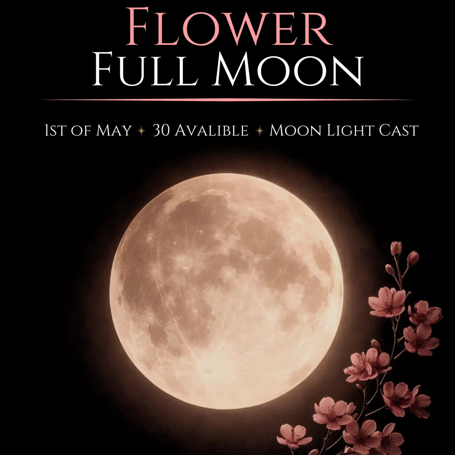 Flower Full Moon
