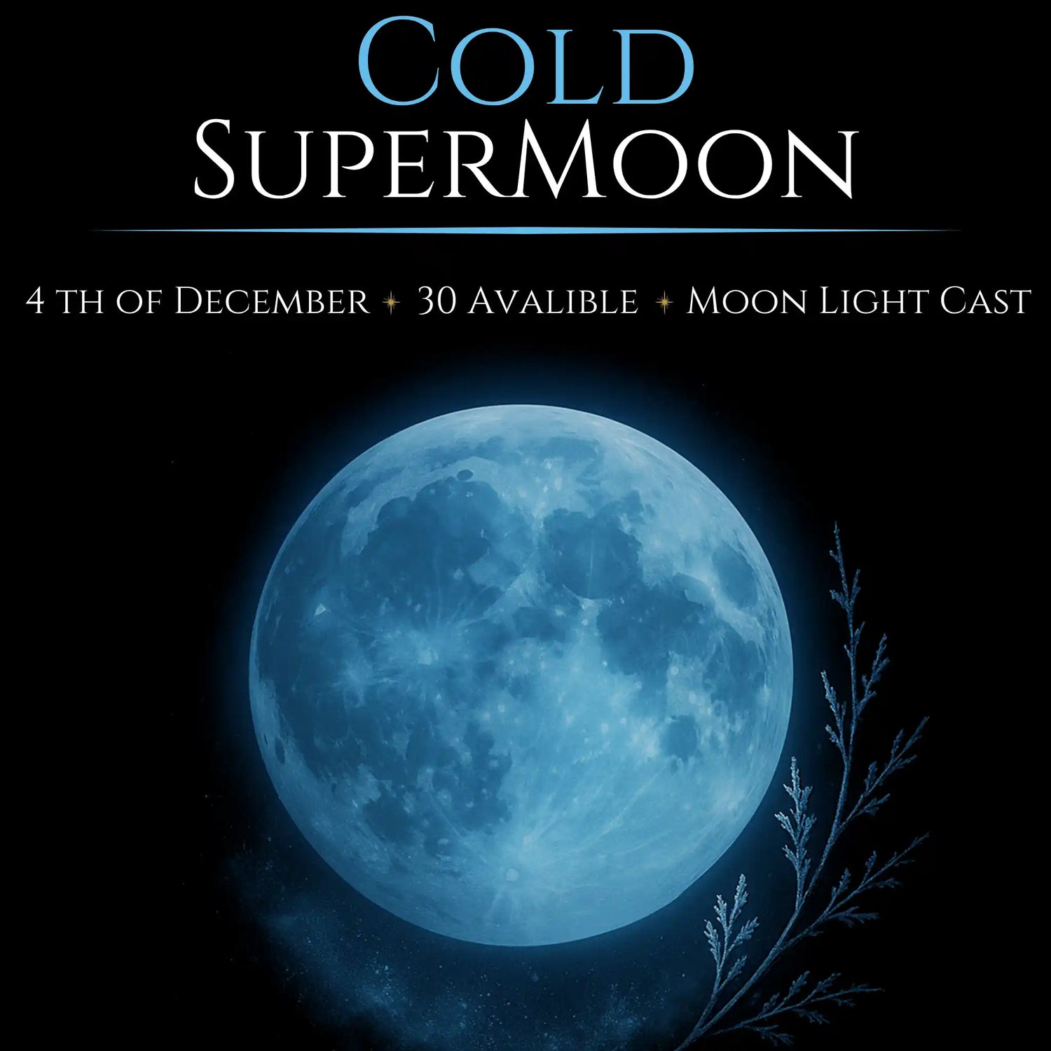 Cold SuperMoon
