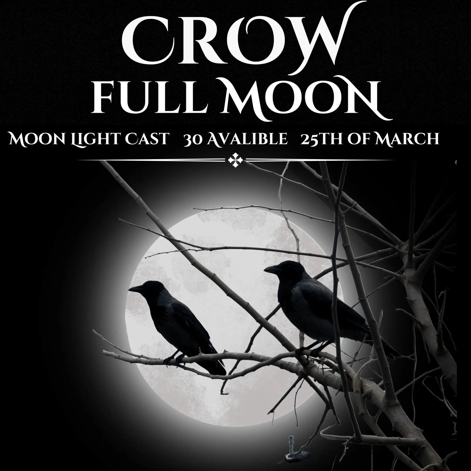 Crow Full Moon