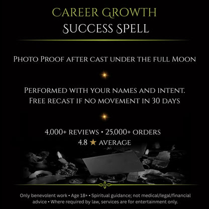Wolf SuperMoon Career Growth Success Spell