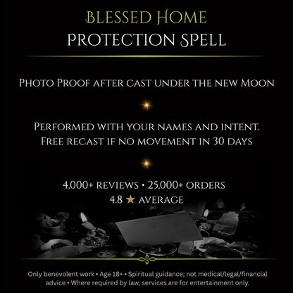 March New Moon Blessed Home Protection Spell