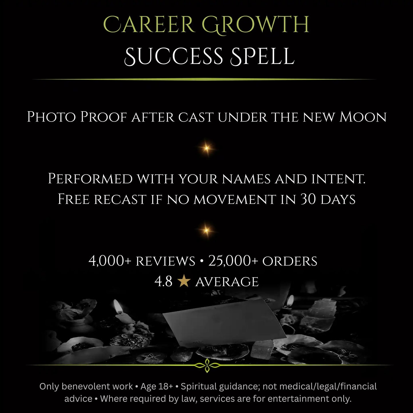 May New Moon Career Growth Success Spell