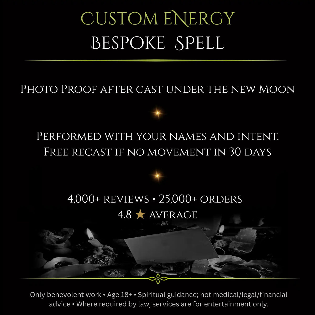 Hunter Full Moon Custom Energy Bespoke Spell