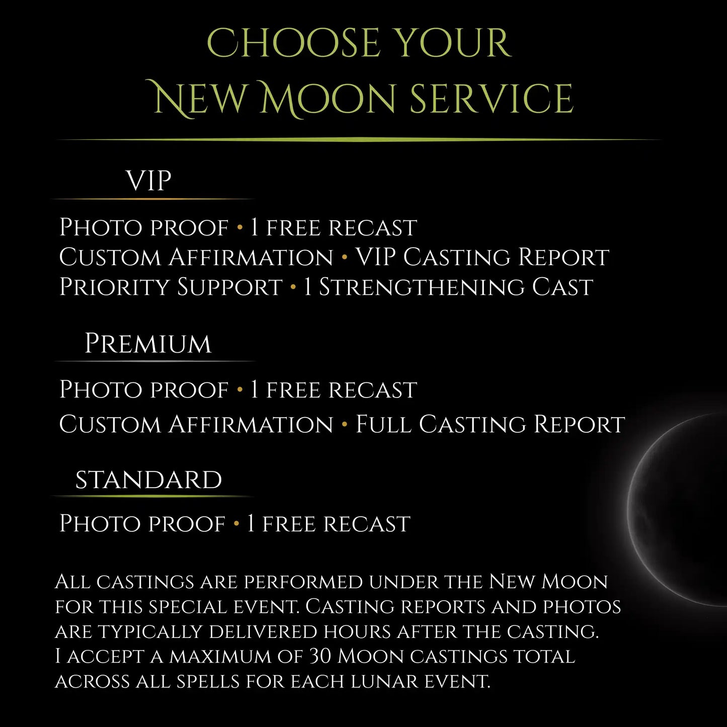 February New Moon Eclipse Custom Energy Bespoke Spell