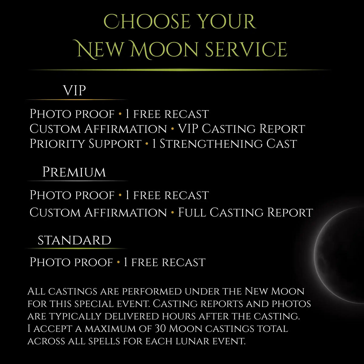 October New Moon Emotional Healing Peace Spell