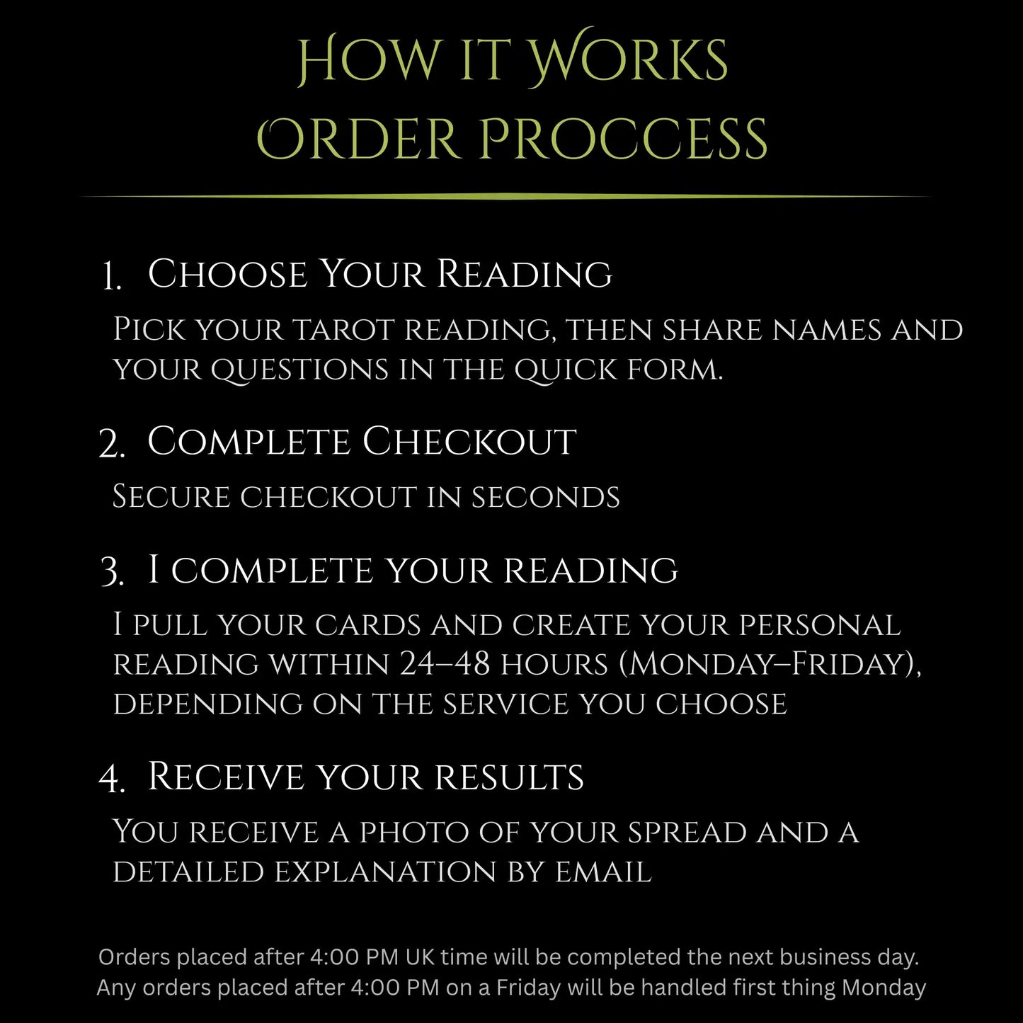 Self-Discovery Tarot Reading