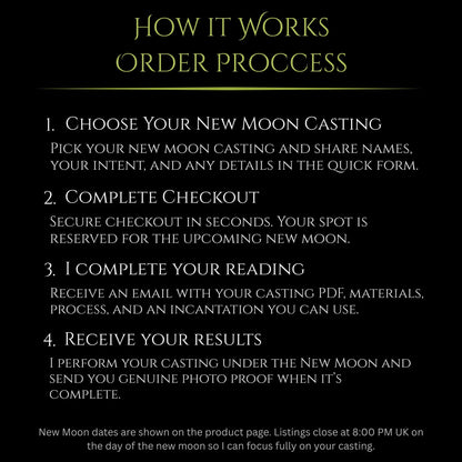 May New Moon Banish Evil Hex Removal Spell
