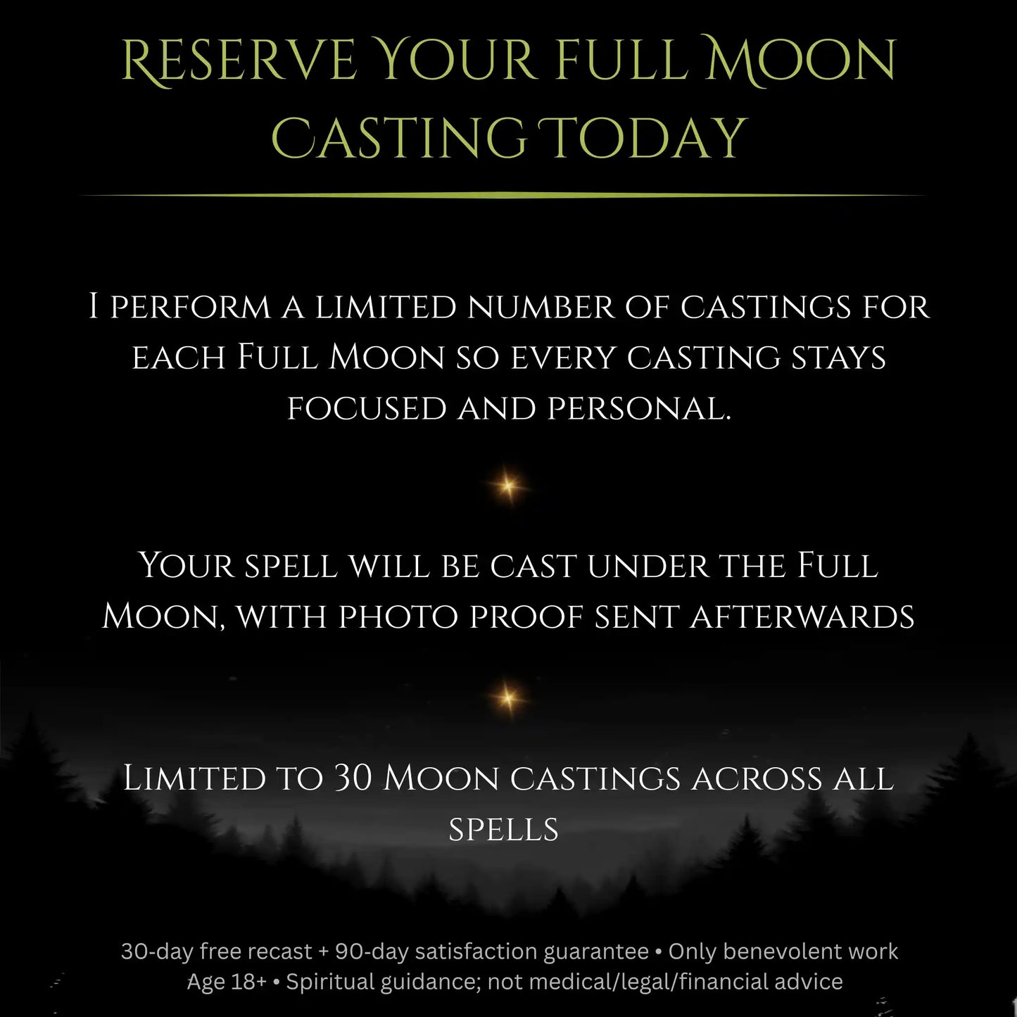 Blue Full Moon Bring Forgiveness Peace Spell
