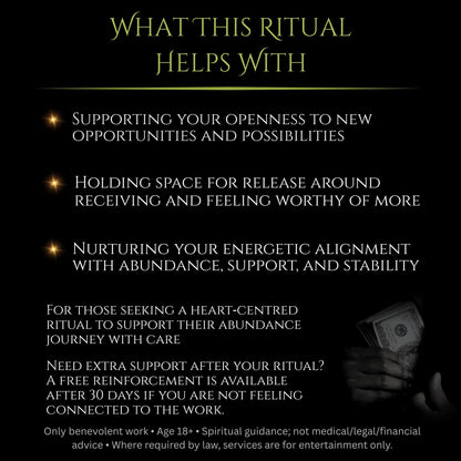 Abundance & Prosperity Ritual