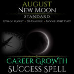 August New Moon Career Growth Success Spell