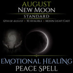 August New Moon Emotional Healing Peace Spell