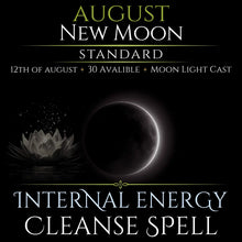 August New Moon Internal Energy Cleanse Spell