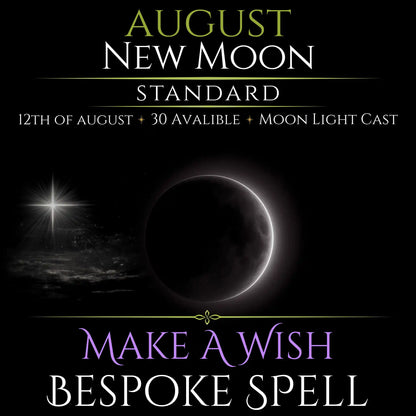 August New Moon Make A Wish Bespoke Spell