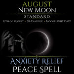 August New Moon Anxiety Relief Peace Spell