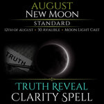 August New Moon Truth Reveal Clarity Spell