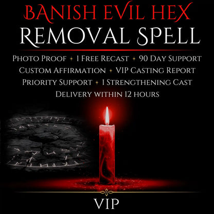 Banish Evil Hex Removal Spell