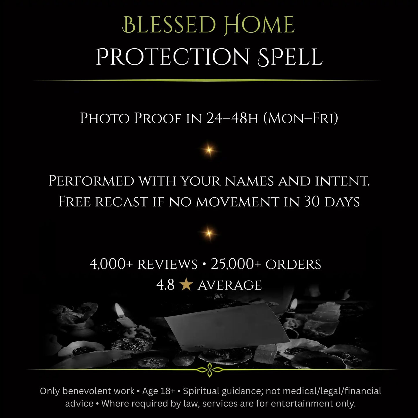 Blessed Home Protection Spell
