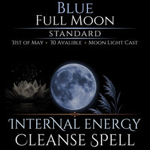 Blue Full Moon Internal Energy Cleanse Spell