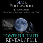 Blue Full Moon Truth Reveal Clarity Spell