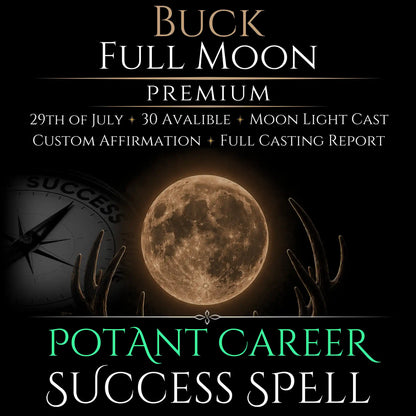 Buck Full Moon Career Growth Success Spell
