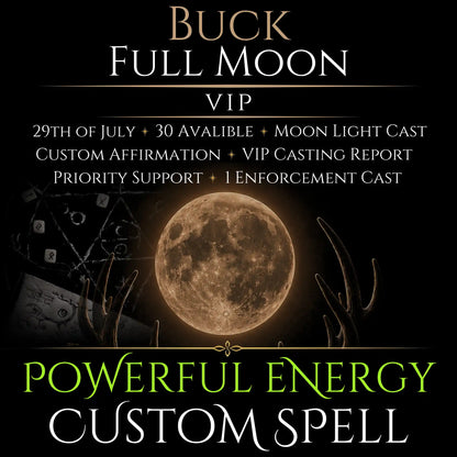 Buck Full Moon Custom Energy Bespoke Spell