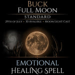 Buck Full Moon Emotional Healing Peace Spell