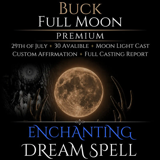Buck Full Moon Enchanting Dream Connection Spell
