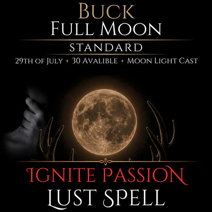 Buck Full Moon Ignite Passion Lust Spell