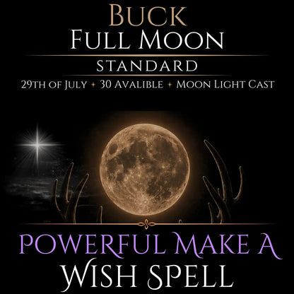 Buck Full Moon Make A Wish Bespoke Spell