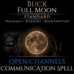 Buck Full Moon Open Communication Clarity Spell