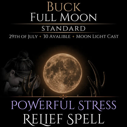Buck Full Moon Stress Relief Peace Spell