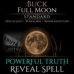 Buck Full Moon Truth Reveal Clarity Spell