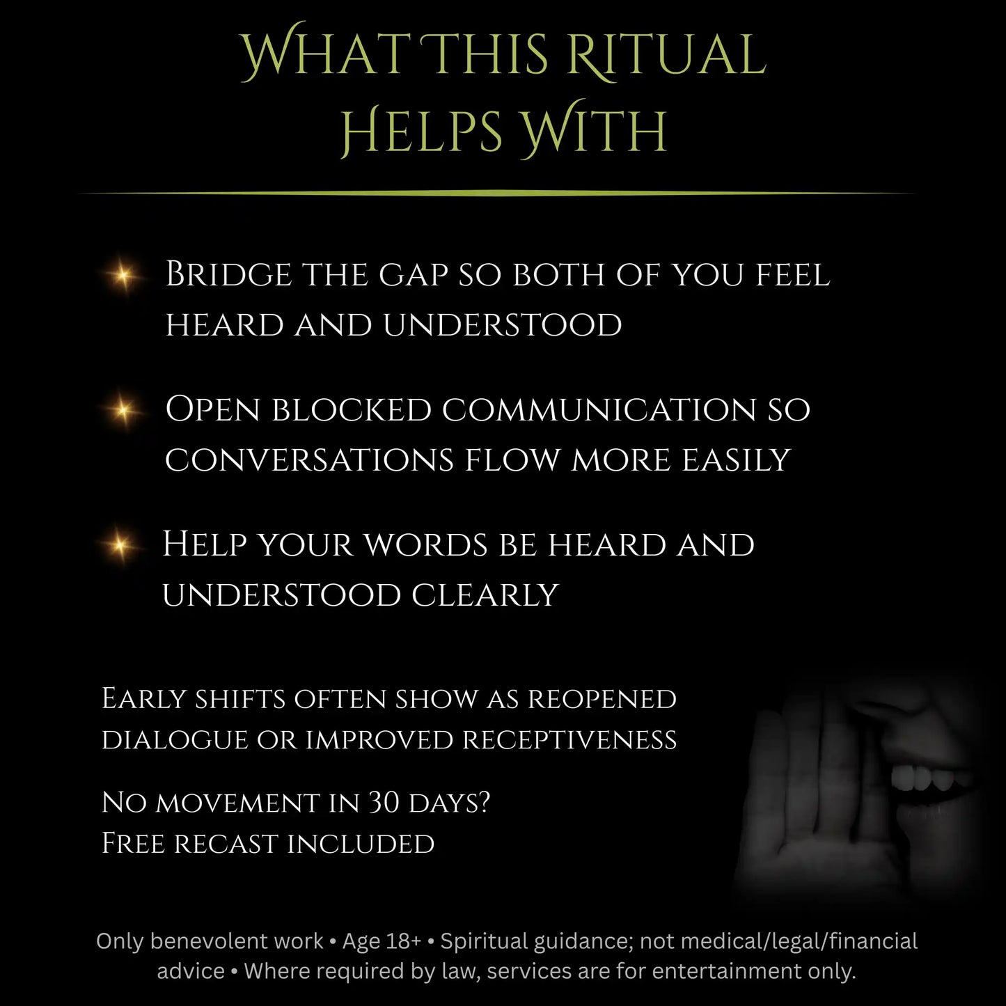 May New Moon Open Communication Clarity Spell