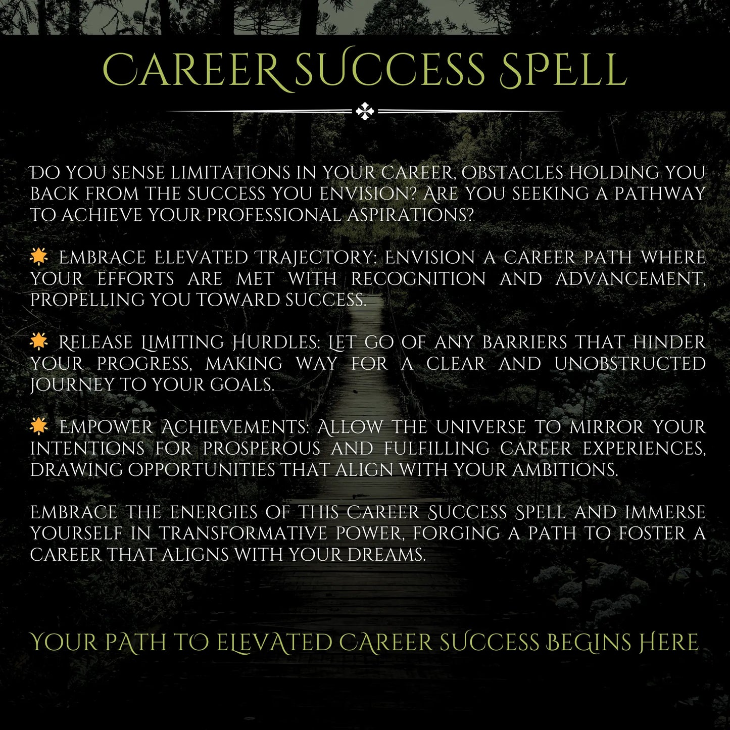 Crow Full Moon Potent Career Success Spell