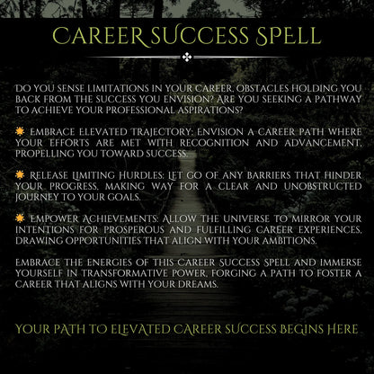 Potent Career Success Spell