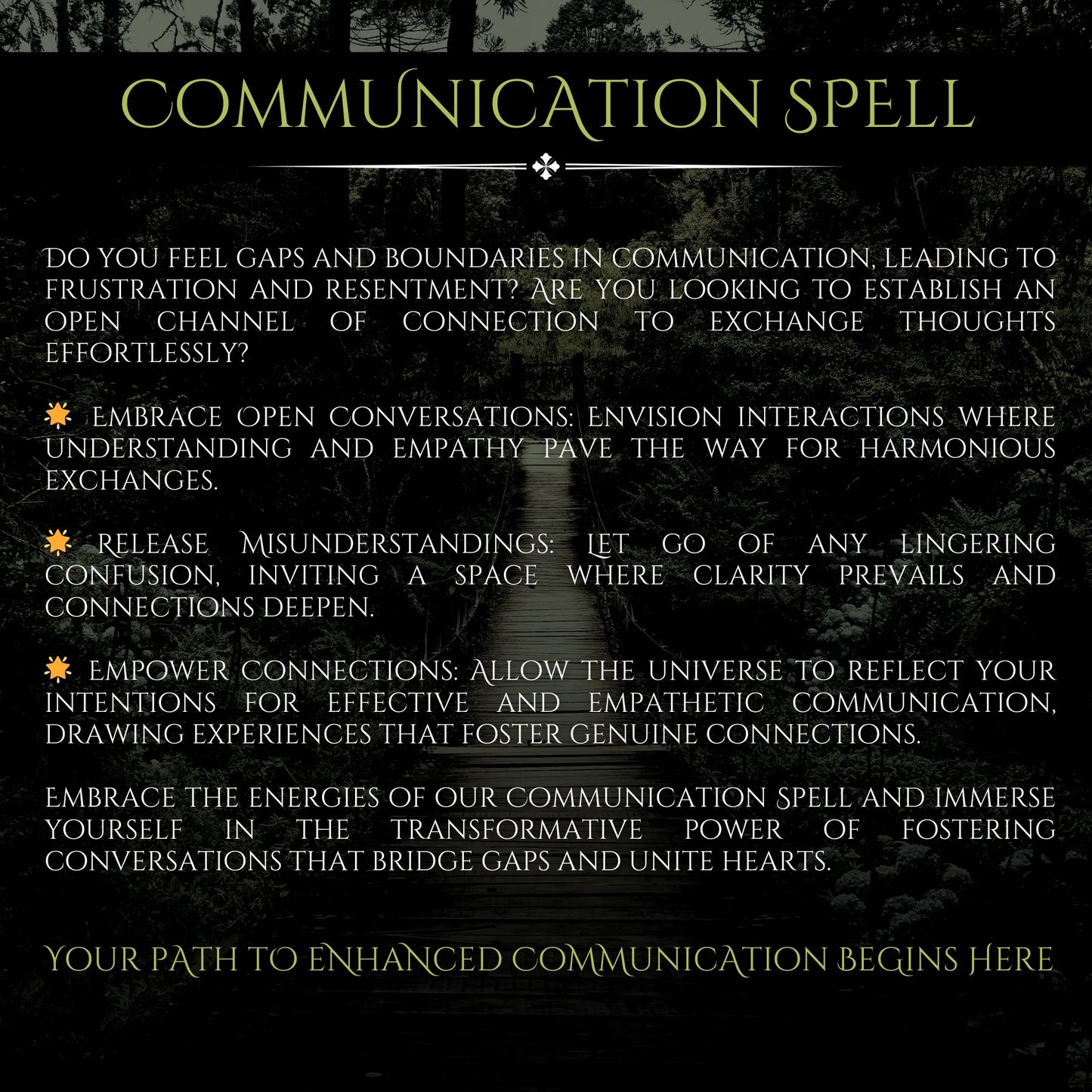 Crow Full Moon Open Channels Communication Spell