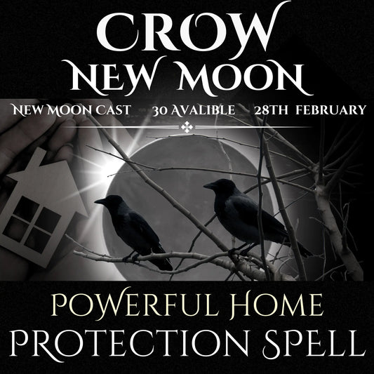 Crow New Moon Home Protection Spell