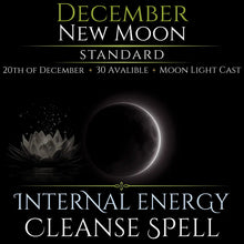 December New Moon Internal Energy Cleanse Spell
