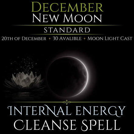December New Moon Internal Energy Cleanse Spell