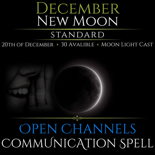 December New Moon Open Communication Clarity Spell