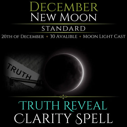 December New Moon Truth Reveal Clarity Spell