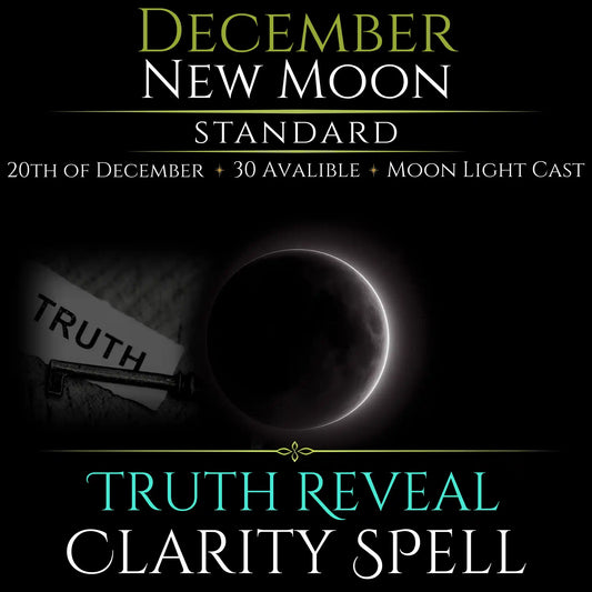 December New Moon Truth Reveal Clarity Spell