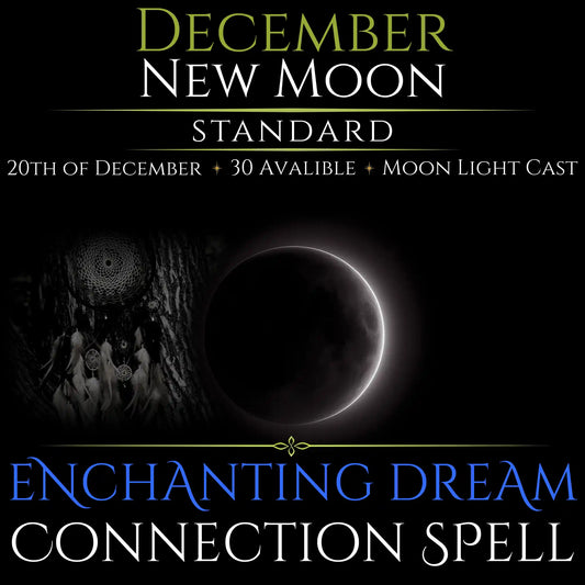 December New Moon Enchanting Dream Connection Spell