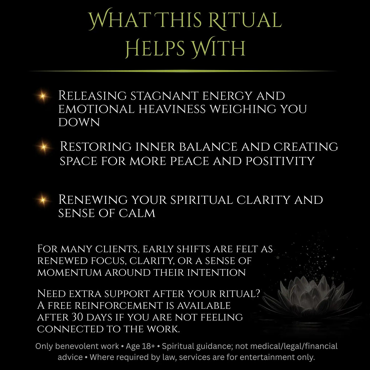 Energy Cleanse Ritual