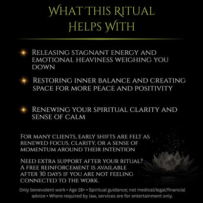 Energy Cleanse Ritual