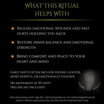 Emotional Healing Peace Spell