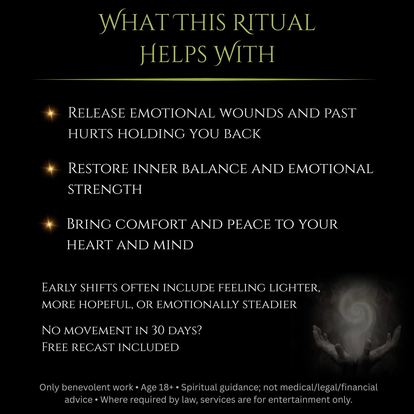 March New Moon Emotional Healing Peace Spell