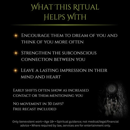 June New Moon Enchanting Dream Connection Spell